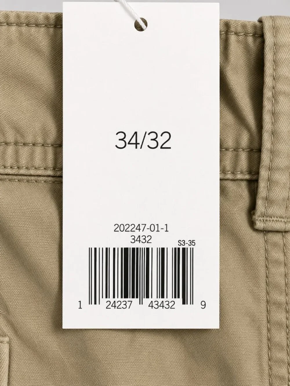 NWT Banana Republic Heritage Cargo Pants Men's 34x32 Khaki Utility Relaxed Fit